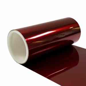 Brillante Original de fábrica TPU <span class=keywords><strong>escarlata</strong></span> Color rojo envoltura de coche cuerpo de coche autocuración extraíble sin residuos película de protección de pintura - Product Image 1