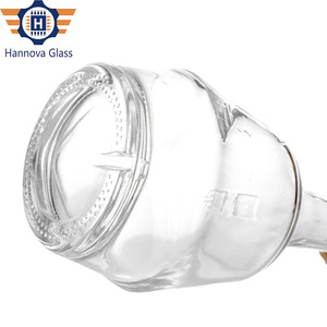 Botella de licor de cristal transparente de pedernal extra geométrica personalizada de 700ml al por mayor con base en forma de <span class=keywords><strong>V</strong></span> para whisky <span class=keywords><strong>Gin</strong></span> Vodka Spirits - Product Image 4