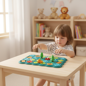 Jeu de société éducatif 3D Puzzle Route et Labyrinthe pour les 2-13 ans, ensemble de 38 pièces en plastique - Product Image 1