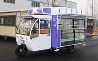 Hot Dog Citroën de crème glacée électrique personnalisé écologique Street Snack Catering Caravan Food Truck Trailer Cart