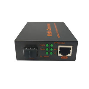 Convertisseur de média SFP SFP+ de fibre <span class=keywords><strong>optique</strong></span> vers RJ45 10G Base-T vers 10G Base-R de 10/100/1G/2.5G/5G/10G Mbps - Product Image 2