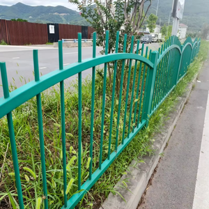 Barandillas Metálicas Fáciles <span class=keywords><strong>de</strong></span> Instalar para Césped, para Escuelas, Zonas Verdes Comunitarias, Jardines Municipales, Cercas <span class=keywords><strong>de</strong></span> Aislamiento, Barreras <span class=keywords><strong>de</strong></span> Tráfico para Patio y Jardín - Product Image 1