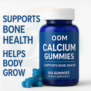 Complément alimentaire en gommes au calcium pour adultes, marque privée OEM, soutient l'amélioration de la densité osseuse, gommes au complexe de calcium, vitamines, énergie - Product Image 4