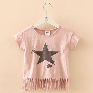 Vêtements de boutique pour enfants en gros pour l'Inde, t-shirt imprimé pleine taille pour filles, provenant d'un fournisseur chinois - Product Image 2