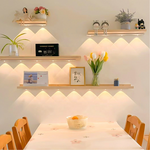 Magnetic LED Night Light Bar USB Rechargeable PIR Motion Sensor No Drill Under Cabinet Lamp For Closet Stair Bedroom - Product Image 5
