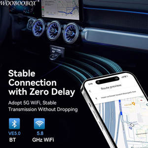 2 in 1 CP AA Mini verkabelt mit drahtloser CarPlay Box und Android Auto Adapter Auto Plug & Play Dongle für Audi Mercedes Volvo Volkswagen - Product Image 4