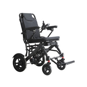 Batteria rimovibile facile funzionamento della sedia a rotelle disabilitata sedia a rotelle elettrica pieghevole e leggera con il telecomando - Product Image 2