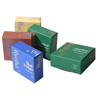 Boîtes à savon de luxe recyclées en gros personnaliser produit et emballage emballage en papier avec logo personnalisé avec inserts