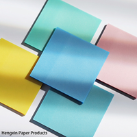 Blocs-notes adhésifs transparents en BOPP, imperméables, pour le bureau et l'école