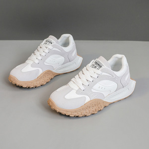 LYKU RD4318 Zapatos Deportivos Casuales con Cordones, Suela Gruesa, Transpirables, Antideslizantes, Resistentes al Desgaste, Corte Bajo, para Primavera/Verano - Product Image 3