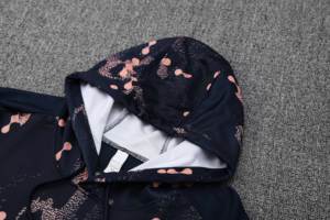 Chándal de Entrenamiento con Cremallera Completa y Estampado en Relieve para Otoño e Invierno, Sudadera Deportiva de Fútbol 25/26, Sudadera con Capucha, Uniforme de Clubes Europeos - Product Image 2