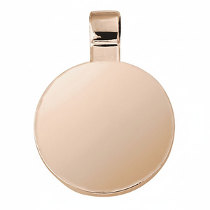Euro Rosego 1 Piastra Rotonda per Componenti e Accessori di Gioielleria - Product Image 2