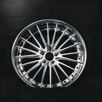 Jantes en alliage forgées chromées 18, 20, 22 pouces 5x114.3 120 pour Benz, Audi, VW, voitures d'occasion, SUV, jantes à déport profond, pièces automobiles
