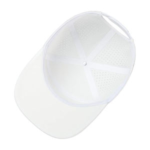 Gorra Trucker de Malla Transpirable de 5 Paneles con Visera Plana Estructurada, Gorra Deportiva de Béisbol, Fábrica de Vietnam - Product Image 4