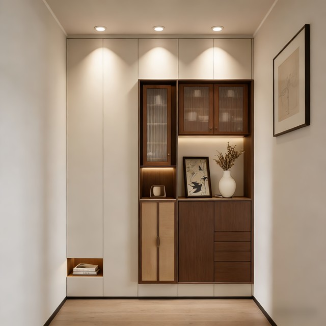 Outdoor Cabinet Modern Wood Solid Laundry Cabinet for Home Wooden Custom Luxury Storage Outdoor Storage Cabinet OEM Wholesale