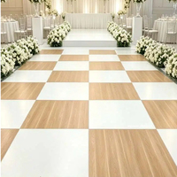 Scène de danse portable pour mariage, système de dalles emboîtables