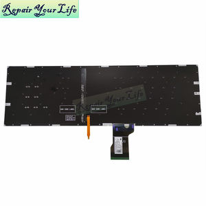 Clavier de Jeu RVB GR Authentique pour ASUS ROG Strix GL502 GL502VM <span class=keywords><strong>GL502VS</strong></span> GL502VT GL502VY 0KNB0-662PGE00 0KN0-TD1GE13 avec Rétroéclairage - Product Image 4