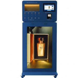 Distributeur <span class=keywords><strong>de</strong></span> parfum autoportant en métal et acrylique avec 5 buses, paiement par pulvérisation, 43 écrans, pour discothèque - Product Image 2