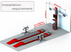 Hướng Dẫn Căn Chỉnh Bánh Xe TOP Lawrence K5800 Thiết Bị Căn Chỉnh Bánh Xe Nâng - Product Image 6