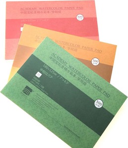 LISI 5x7 pouces 100% coton sans acide 140LB/300GSM BAOHONG Academy Grade <span class=keywords><strong>Aquarelle</strong></span> <span class=keywords><strong>Bloc</strong></span> <span class=keywords><strong>de</strong></span> livre pour peinture et dessin - Product Image 1