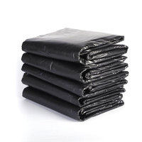 Sacs poubelles en plastique noirs pour entrepreneur, grande capacité, 42 gallons, lot de 20, robustes, personnalisables, vente en gros du fabricant