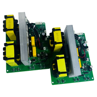 Circuit imprimé de générateur ultrasonique 28KHz 500W 220V pour module d'alimentation de nettoyeur ultrasonique