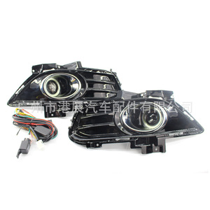 ไฟตัดหมอก LED สำหรับรถยนต์ฟอร์ด มอนเดโอ ปี 2013-2016 จากงานแสดงสินค้าฮ่องกง พร้อมเลนส์สีขาวและวงแหวน Halo - Product Image 3