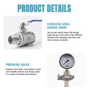 Кислородный конус с умным управлением, 2025, контроль, точность управления растворенным кислородом для аэраторов для аквакультуры RAS - Product Image 4