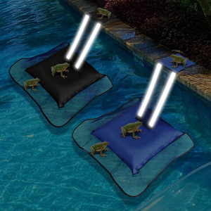 <b>Swimming</b> <b>Pool</b> Animal Escape Ramp Square Float Reusable Buoy For <b>Small</b> Animals Black And Blue Oxford Cloth PVC - Product Image 2