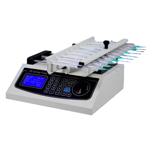 Bomba de Jeringa Eléctrica Microfluídica de 0.184nL/min~83.318mL/min, Bomba de Microdosis, Control por Pantalla Táctil, Comunicación RS485, OEM para Laboratorio - Product Image 3