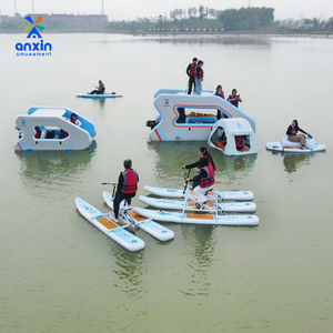 Equipo Inflable Versátil para Exteriores, Plataforma Flotante para Yates, <span class=keywords><strong>Moto</strong></span> Acuática, Tienda de Campaña y Más, Impermeable, Inflado Rápido para Playa/Camping - Product Image 5