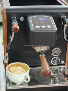 ZILONG Portable Programmable Dual Boilers Rotary Pump Semi-Automatic Commercial Single Espresso <b>Machine</b> <b>Touch</b> <b>Screen</b> 9 - Product Image 4