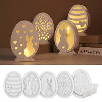 AINIKA – Lot de 50 moules à gâteau en silicone, forme irrégulière, légers, écologiques, colorés, pour décoration intérieure, de Shandong