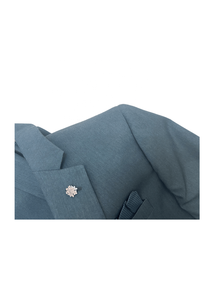 Traje Formal de diseño personalizado para hombre, ropa ajustada de dos piezas, color verde, talla grande, para negocios, Europa y América - Product Image 3