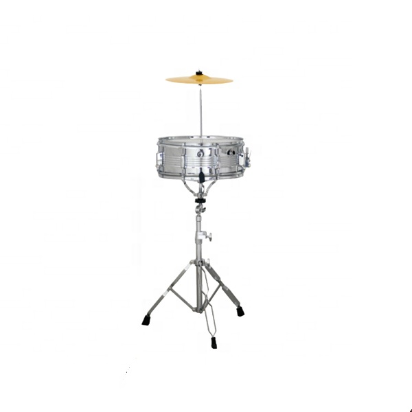 High Snare Stand Double Braces 14 ''Snare Drum mit 12'' Cymbal Drum Sticks