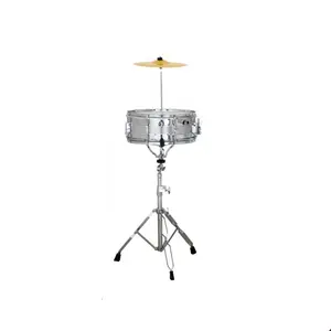 Hoge Snare Stand Dubbele Bretels 14 ''Snare Drum Met 12'' Cimbaal Drum Sticks