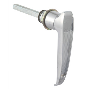 Serratura Meccanica di Alta Qualità in Lega di Zinco Cromata Bianca, Cerniera Industriale, Serratura per Armadi Elettrici, Serratura per Trasformatori - Product Image 3