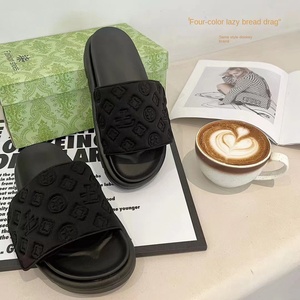 Sandales plates pour femmes, été, plage, cuir véritable, doublure en mesh, haute qualité - Product Image 5