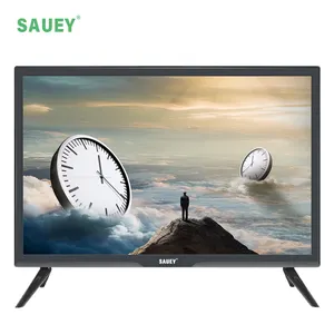 15 Inci 17 Inci 19 Inch 22 Inch 24 Inch China Surya TV LED 12 V DC LED Rumah TV