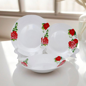 <span class=keywords><strong>Service</strong></span> de table <span class=keywords><strong>en</strong></span> <span class=keywords><strong>porcelaine</strong></span> écologique style floral avec logo personnalisé, cadeaux promotionnels, <span class=keywords><strong>service</strong></span> OEM <span class=keywords><strong>en</strong></span> gros disponible, <span class=keywords><strong>prix</strong></span> de gros usine - Product Image 6