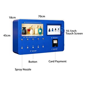 Distributeur automatique de parfum à 5 buses personnalisable, en promotion, avec support de paiement par carte/pièces/billets et SDK pour cinéma - Product Image 3