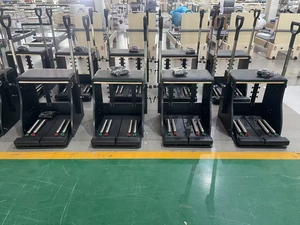 Wholesale Commercial Black Aluminum Professional Reformer Machine Set for Gym Use L3 Set <b>Yoga</b> Reformer Machine - Product Image 3