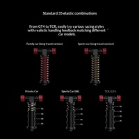Simulateur de course F1 SIMAGIC P700 avec double capteur, options double ou triple pédale, idéal pour les débutants