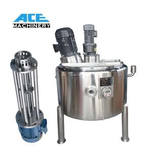 Tanque de mezcla y calentamiento de doble pared de acero inoxidable con camisa térmica de 300L, 500L, 1000L, 1500L, 5000L, 6000L, 10000L, 20000L - Product Image 1