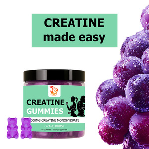 Custom Label <b>Creatine</b> Gummies with <b>Creatine</b> Monohydrate Dietary Supplement Sugar Improves Absorption Rates in The Body Gummies - Product Image 5