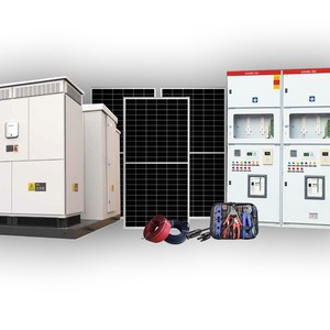 Système d'énergie solaire commercial 100 MW monocristallin à montage au sol raccordé au réseau - Product Image 1