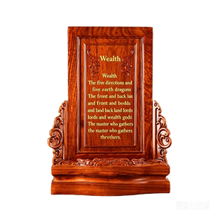 Tableaux commémoratifs en bois naturel en gros pour les salles ancestrales domestiques, les plaques d'hommage aux ancêtres et l'encens du Dieu Terrestre dans les foyers - Product Image 4