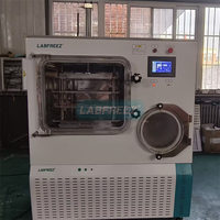 Lyophilisateur automatique à vide pilote pour échantillons biologiques alimentaires, fruits, polypeptides, probiotiques, vaccins, norme GMP, 5 à 7,5 kg
