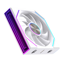 Ventilador de PC Lovingcool OEM de 120 mm, 120 RGB ARGB, Inalámbrico, Ensamblable, Tipo Bloque, para Juegos, Refrigeración de Caja de PC, Ventilador de Chasis para Juegos