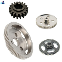 HYX OEM CNC Engrenage à pignon de petite taille personnalisé de haute précision - Engrenage conique en aluminium/acier/plastique pour pièces de machines générales